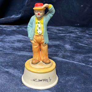 Emmett Kelly Vtg Sad Clown Musical